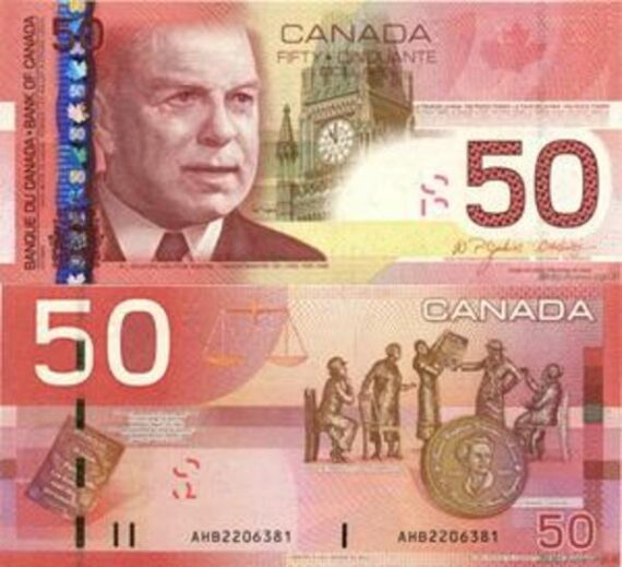 Buy Counterfeit 50 Canadian Dollar Bills - Image 2
